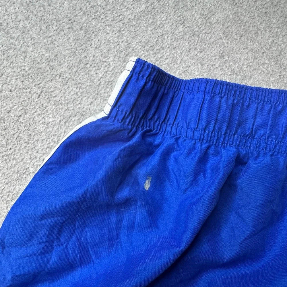 Nike Shorts Mens L Blue NESS9510 Athletic Training Striped Swoosh Activewear